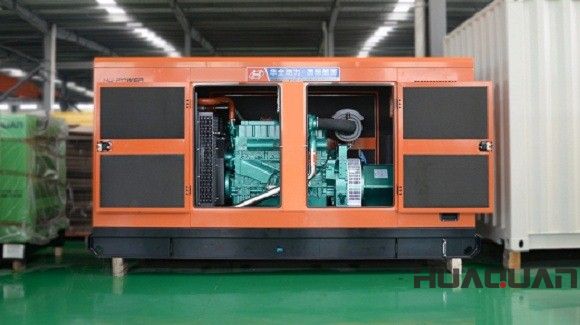 華全動力120kw柴油發電機組于1月2號發往河北  