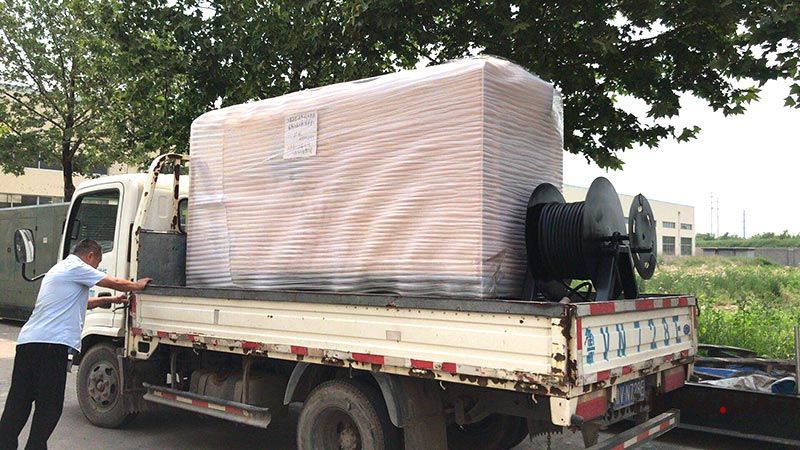 6.8號，一臺HQ35GF靜音箱柴油發電機組發往江蘇鹽城大豐區