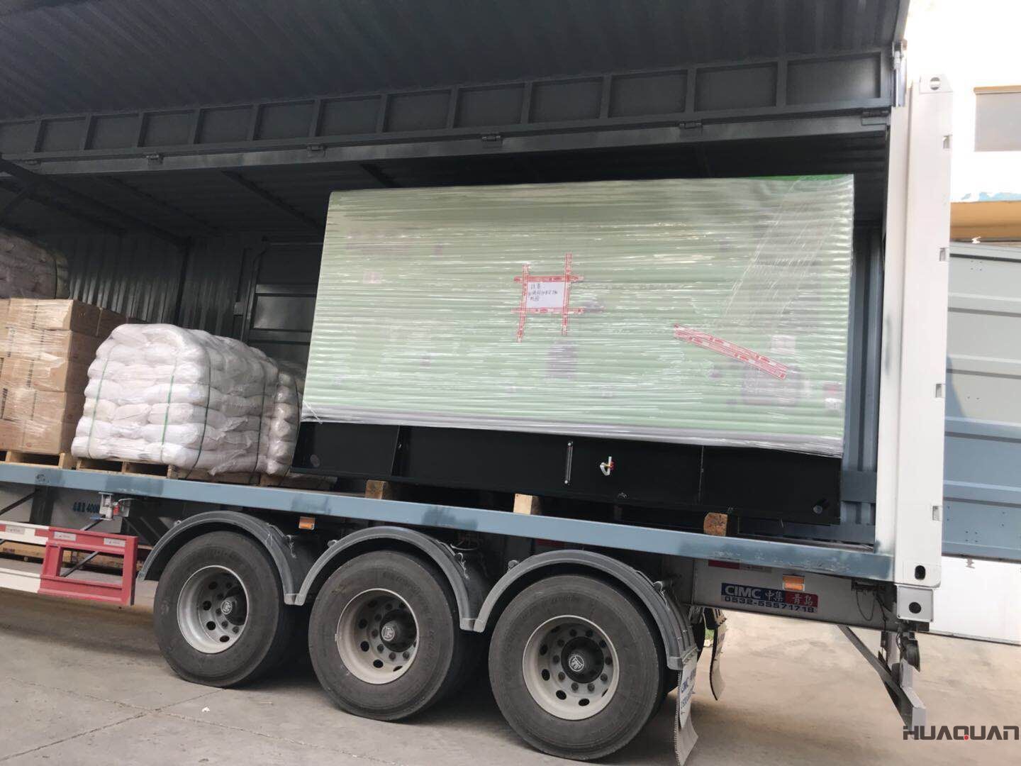 一臺HQ250GF標配柴油機水泵于7月13日成功發(fā)往山東省淄博市