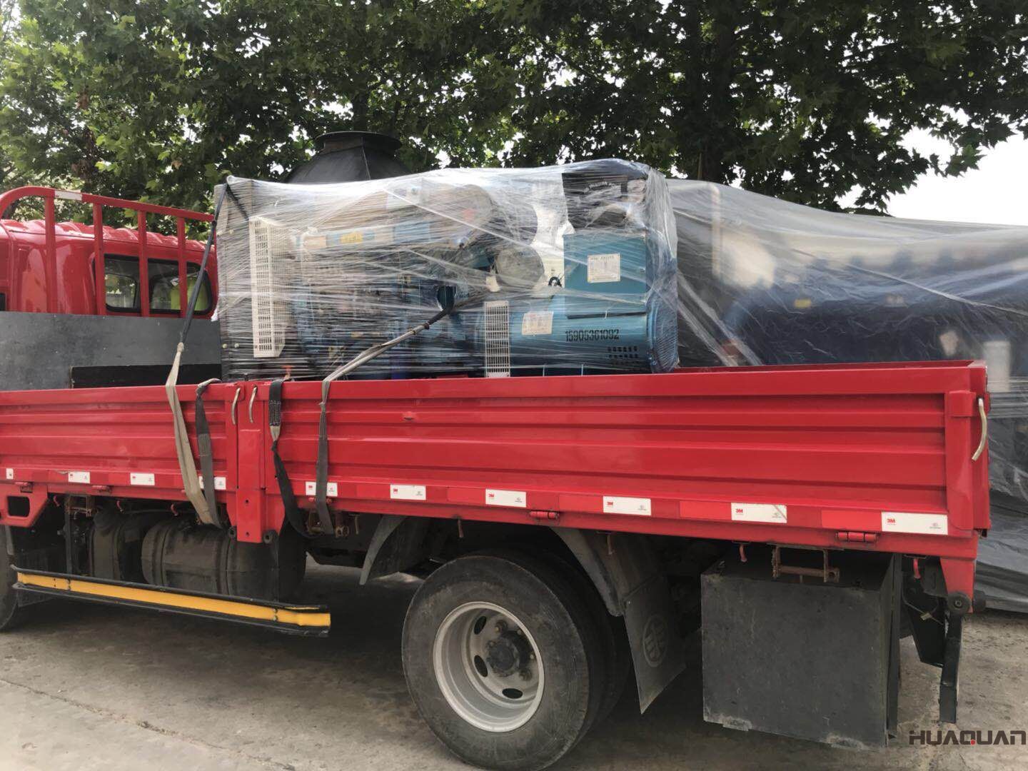 8月6日，一臺100kw標配柴油發電機組從華全動力順利發往四川