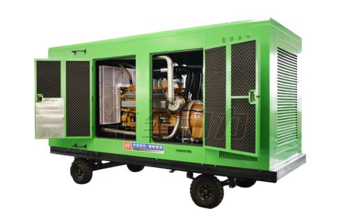 50kw靜音式防雨棚發(fā)電機組3月28日從華全動力發(fā)往青島市