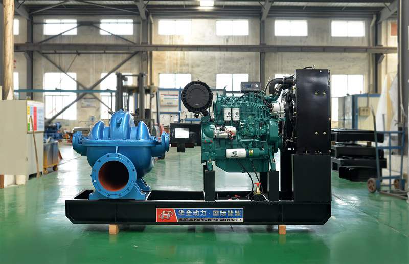 4月7日，一臺100kw標(biāo)配水泵機(jī)組從華全動力發(fā)往江西省