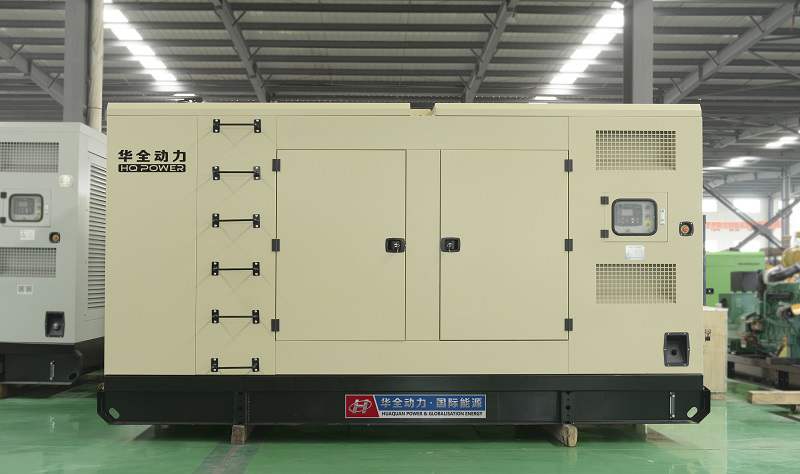 4月24日，一臺(tái)400kw靜音箱發(fā)電機(jī)組從華全動(dòng)力發(fā)往山東