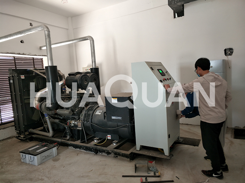 遼寧省葫蘆島某大學450kW發電機組電站項目