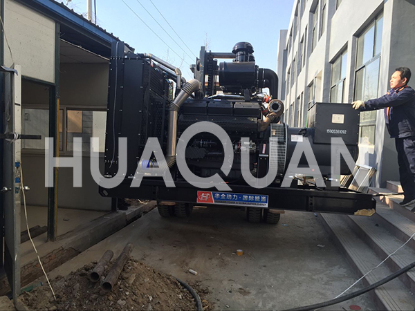 山東膠州市某醫院450kW發電機組電站項目